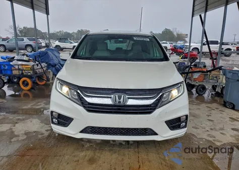 2019 Honda Odyssey Exl z USA, uszkodzony, nr VIN 5FNRL6H73KB056859